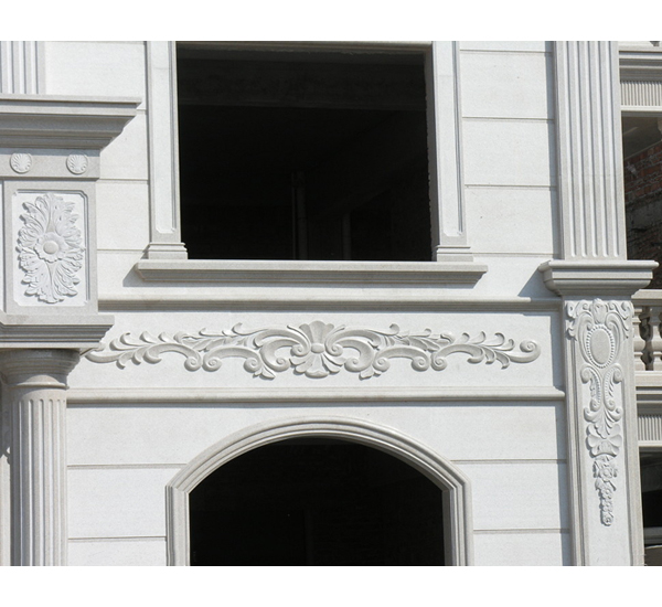 永平别墅墙壁花纹浮雕