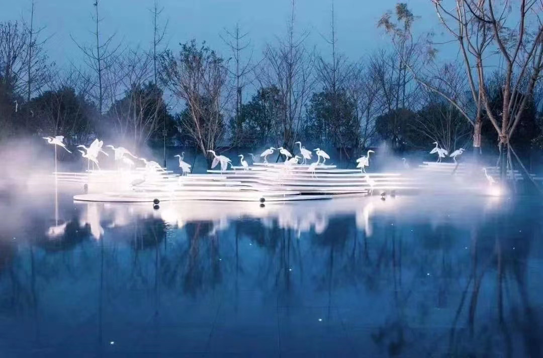 永平不锈钢雕塑-鸟造型