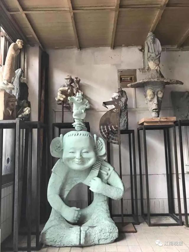 点赞!无锡雕塑家苦心打造阿炳雕塑馆