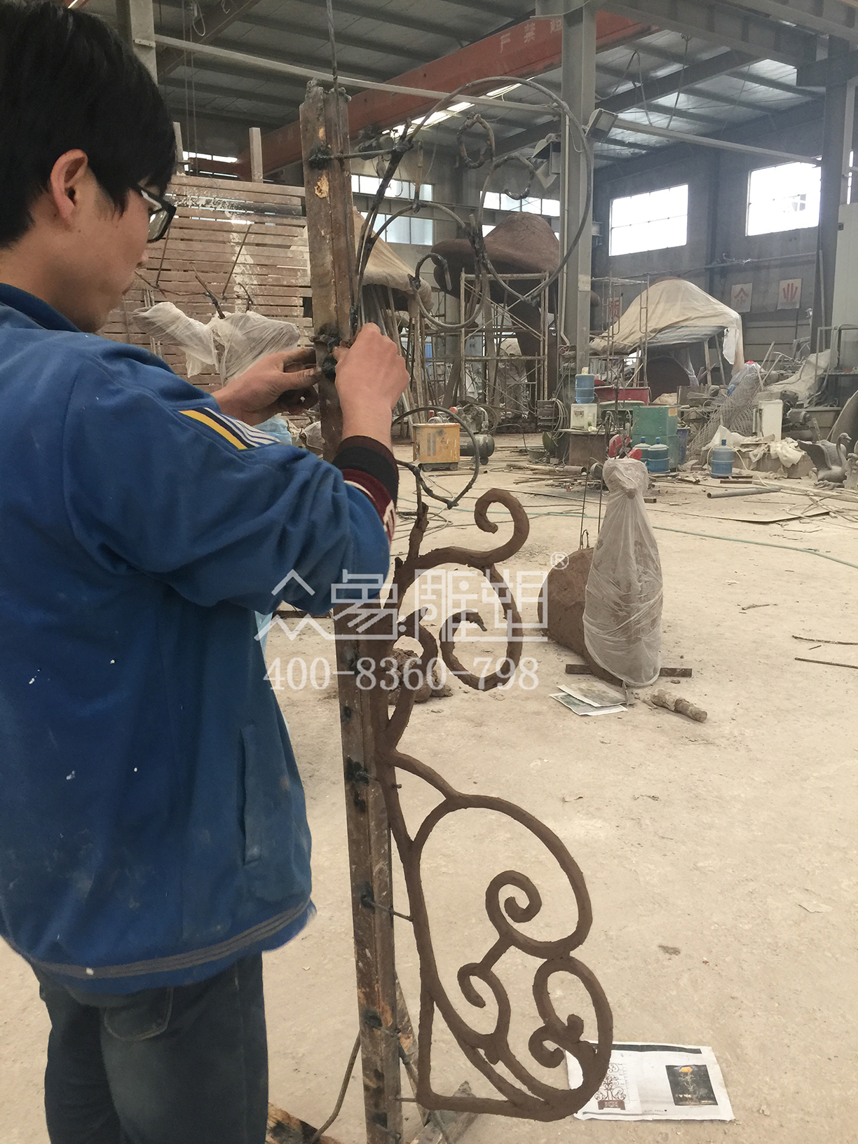 永平宜兴陶里文化广场雕塑