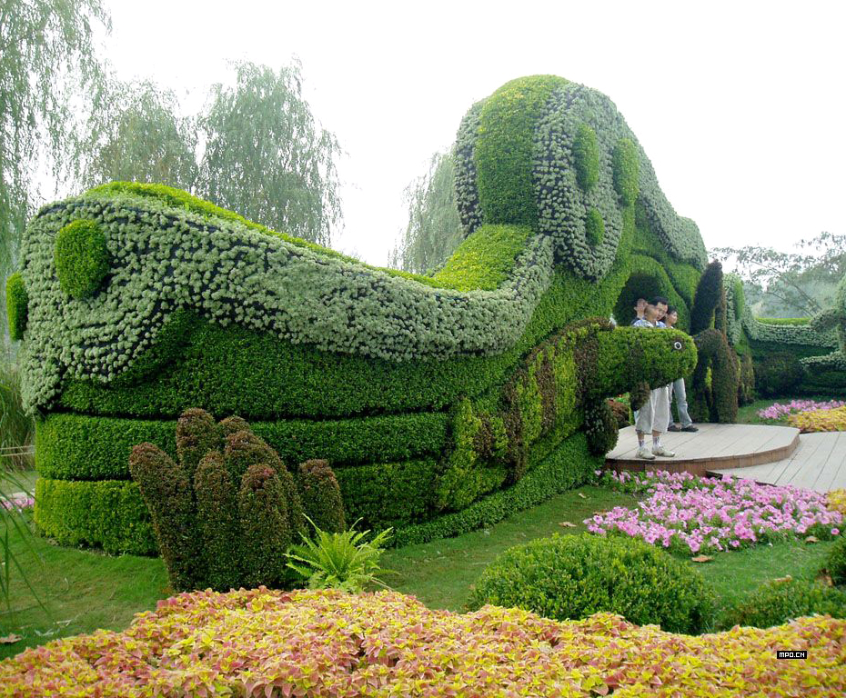 永平绿色雕塑桥