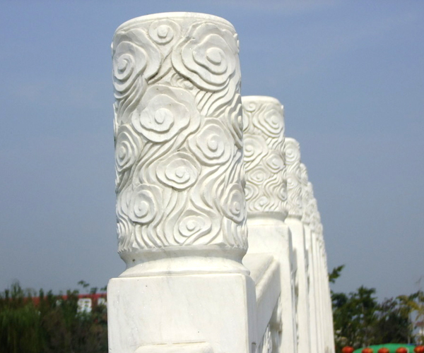 永平汉白玉柱头