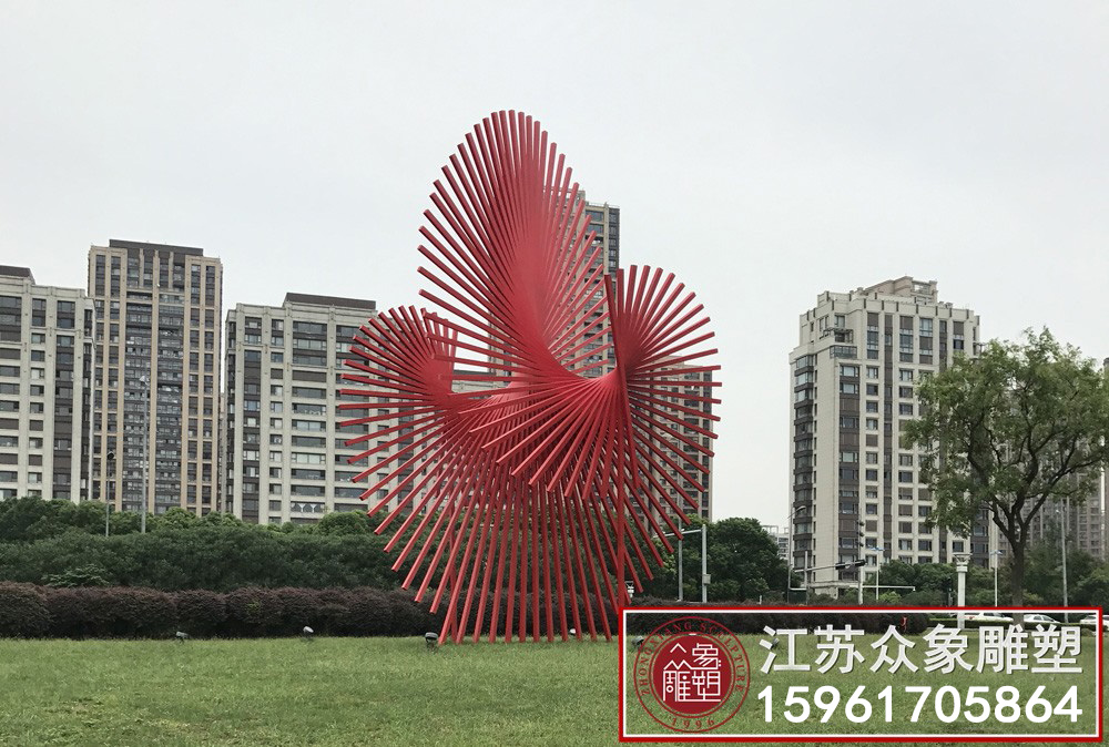 不锈钢抽象雕塑