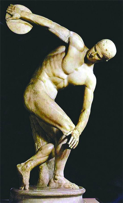 掷铁饼者 掷铁饼者