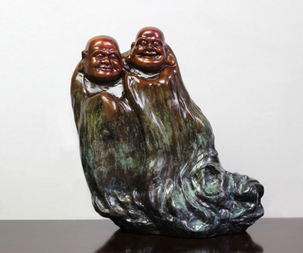 众象雕塑铜热着色工艺品正式上线众象淘宝店铺