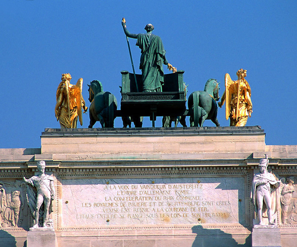 永平铸青铜别墅装饰车马