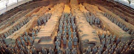 兵马俑雕塑 兵马俑雕塑