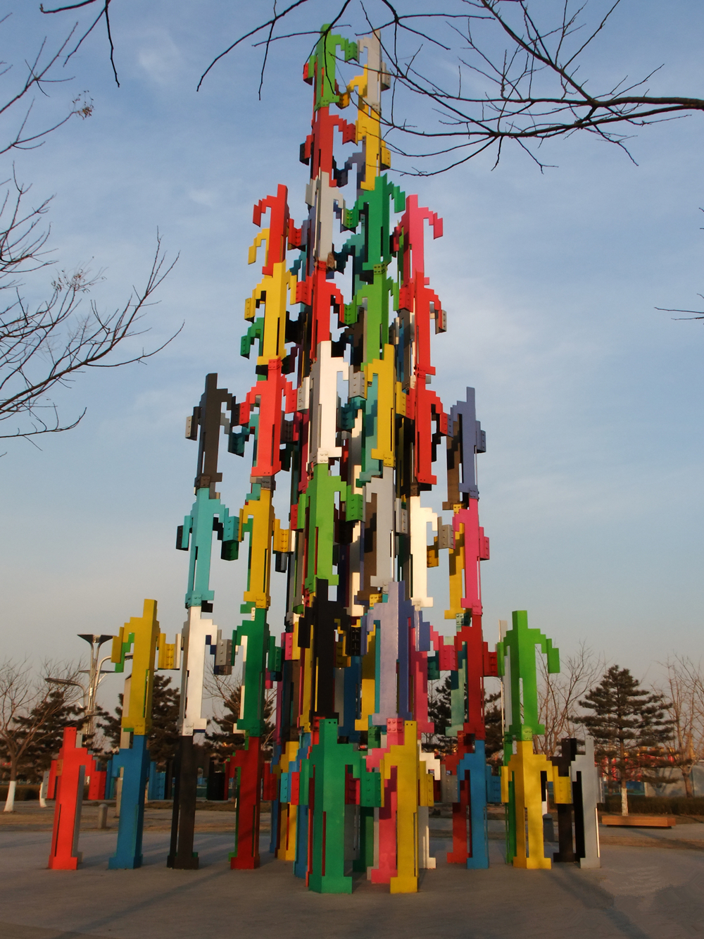 永平奥林匹克公园雕塑