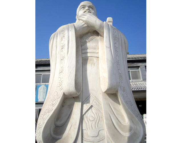永平孔子石雕