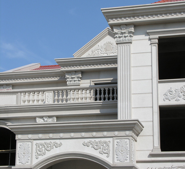 永平别墅墙体浮雕