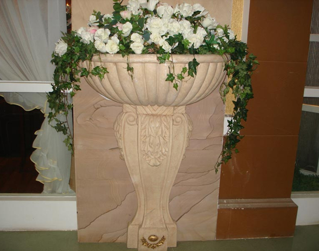 永平室内砂岩花盆