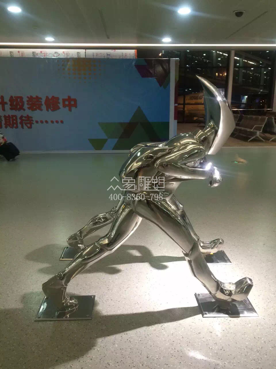 永平不锈钢人物造型雕塑