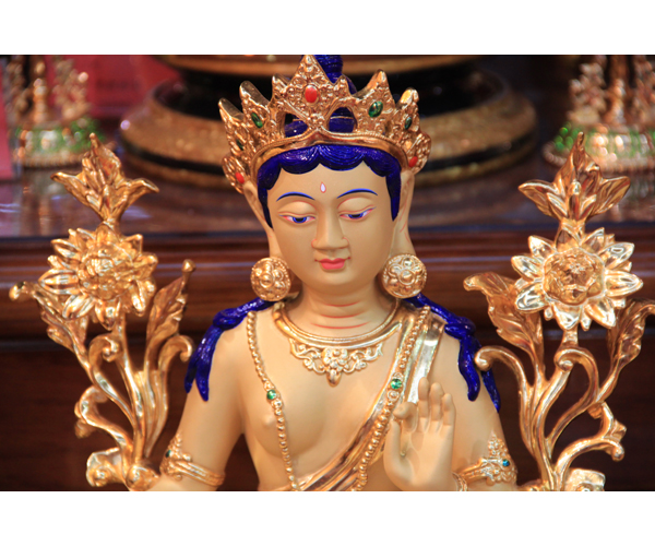 永平花菩萨 - 佛教雕塑