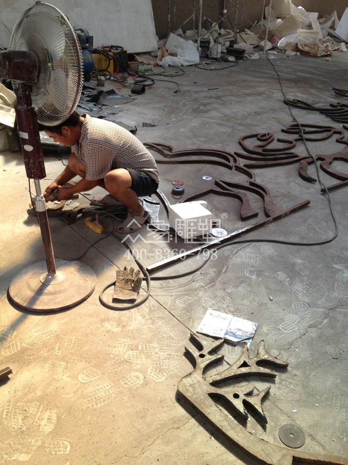 永平江苏大丰十二星座铁艺