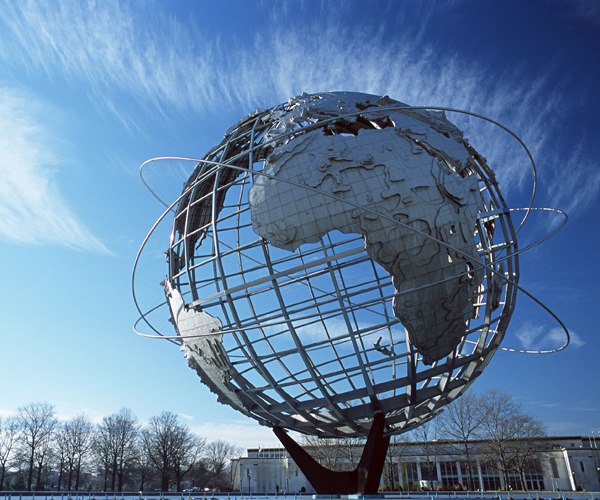 永平不锈钢地球仪雕塑