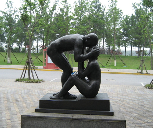 永平铸铜雕塑之情侣