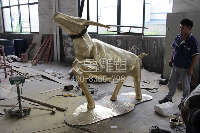 台湾客户定制铸铜水牛3.jpg
