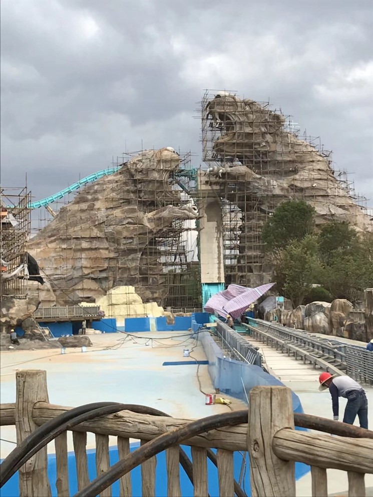 永平云南七彩公园游乐场水泥雕塑