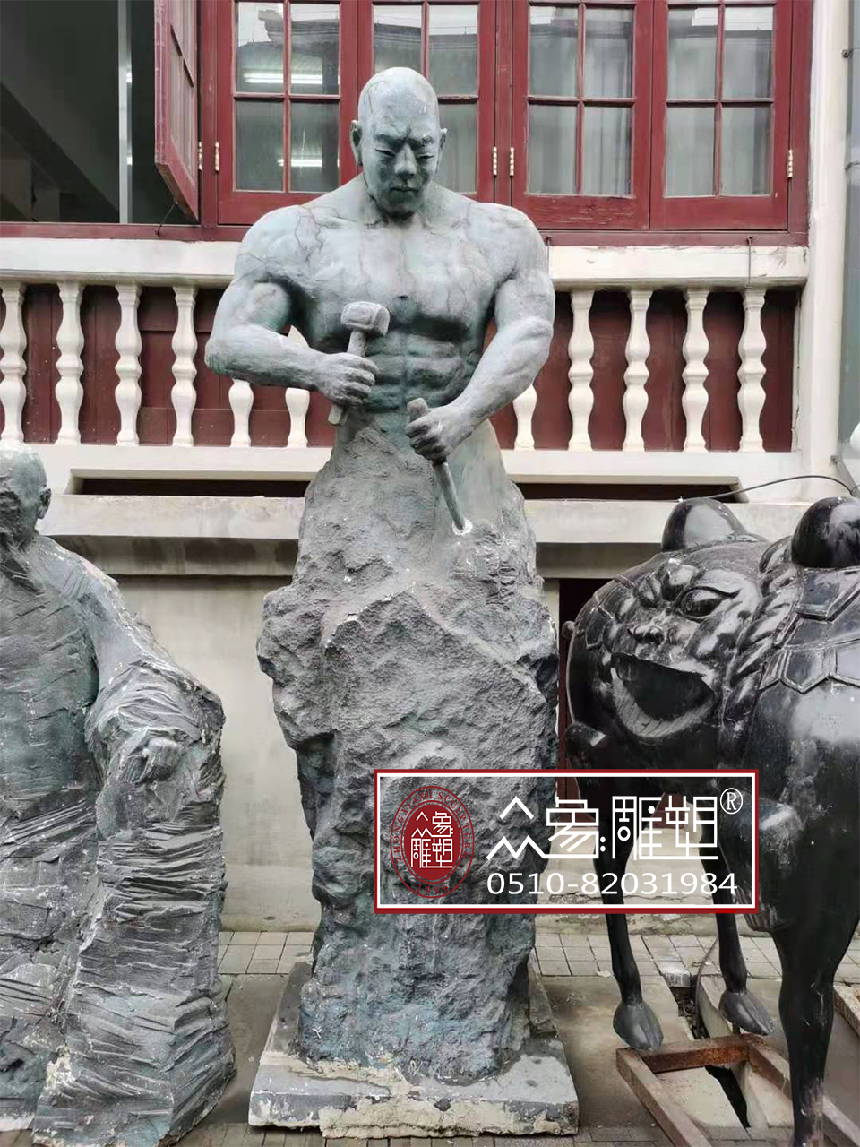 玻璃钢 仿铜 艺术人像1-1.jpg