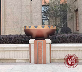 永平江阴花钵雕塑